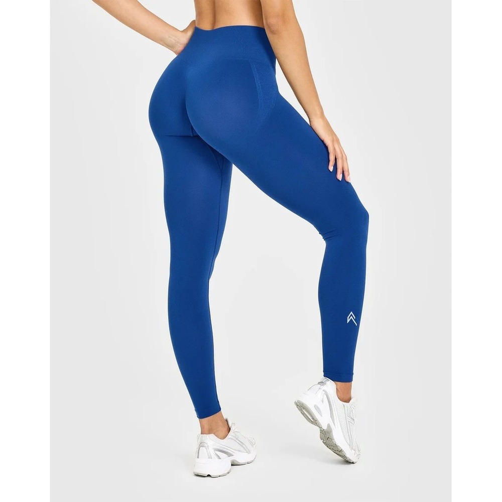 Oner Active Effortless Seamless Leggings Oasis Blue XXL Regular High Waist